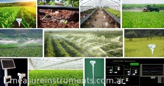 Soils moisture measurement. Remote monitoring station with 2 absolute humidity and temperature sensors. Soils moisture measurement. Remote monitoring station with 2 absolute humidity and temperature sensors.